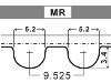 Correa dentada Timing Belt:13568-19175