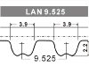 Steuerriemen Timing Belt:46474432